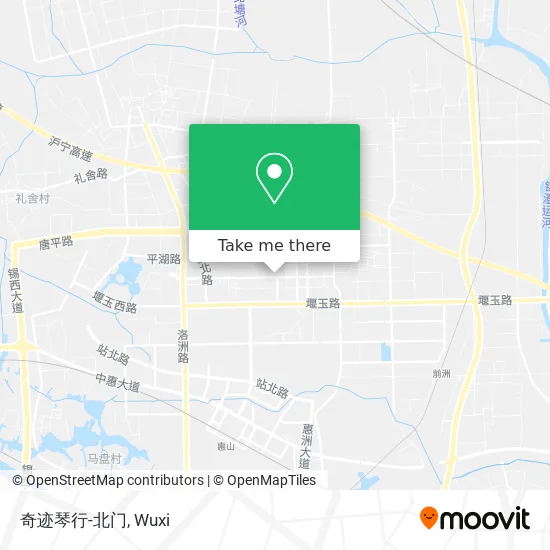 奇迹琴行-北门 map