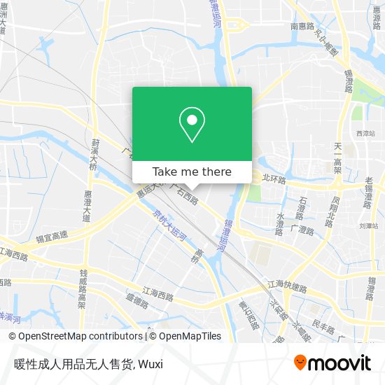 暖性成人用品无人售货 map