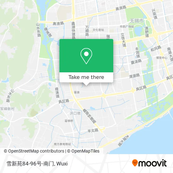 雪新苑84-96号-南门 map