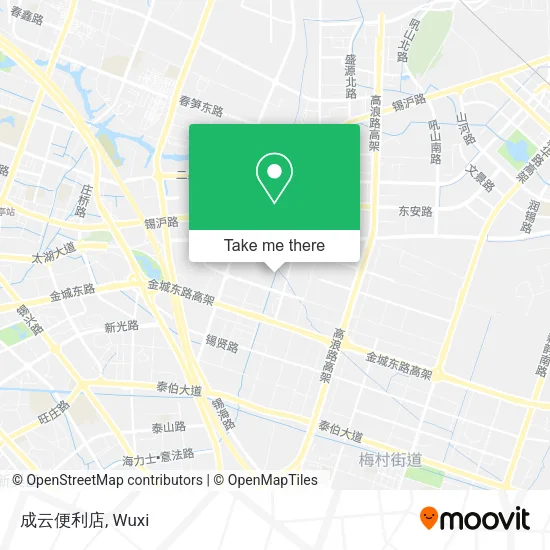 成云便利店 map