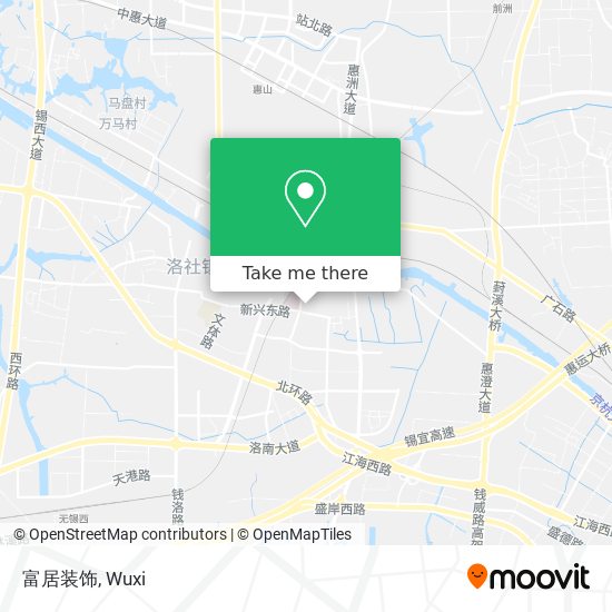 富居装饰 map