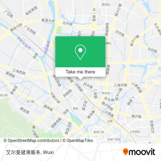 艾尔曼健康服务 map