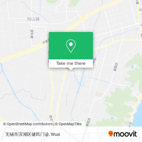 无锡市滨湖区健民门诊 map