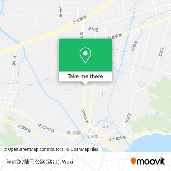 岸前路/陆马公路(路口) map