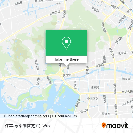 停车场(梁湖南苑东) map