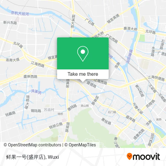 鲜果一号(盛岸店) map
