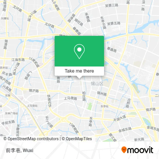 前李巷 map