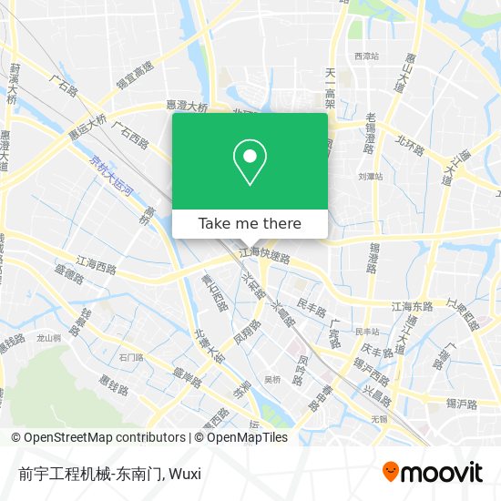 前宇工程机械-东南门 map