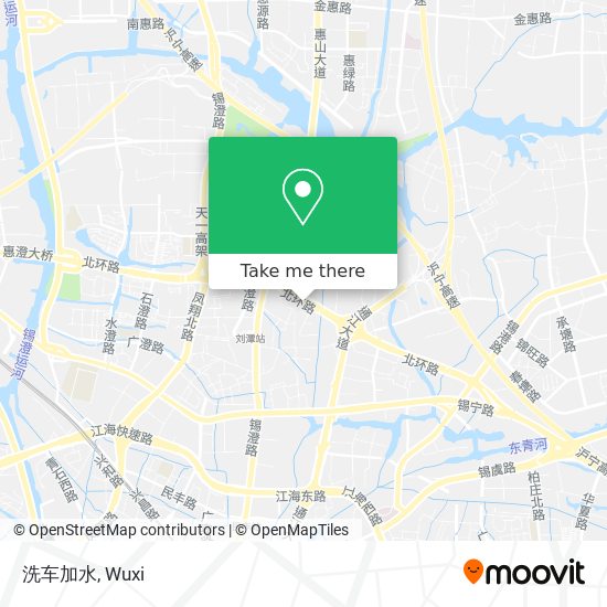 洗车加水 map