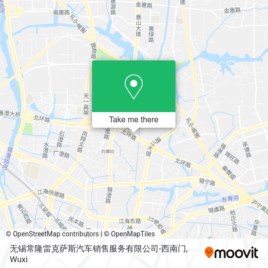 无锡常隆雷克萨斯汽车销售服务有限公司-西南门 map
