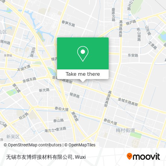 无锡市友博焊接材料有限公司 map