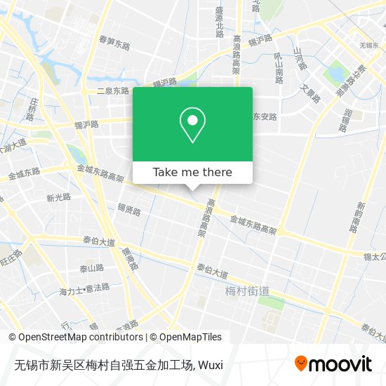 无锡市新吴区梅村自强五金加工场 map