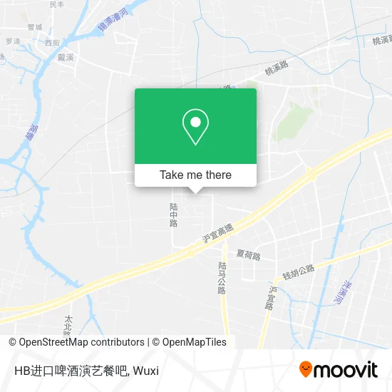HB进口啤酒演艺餐吧 map