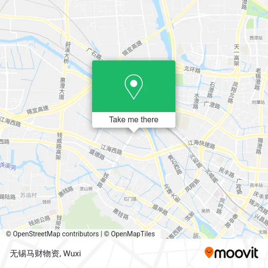 无锡马财物资 map