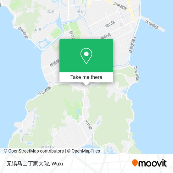 无锡马山丁家大院 map