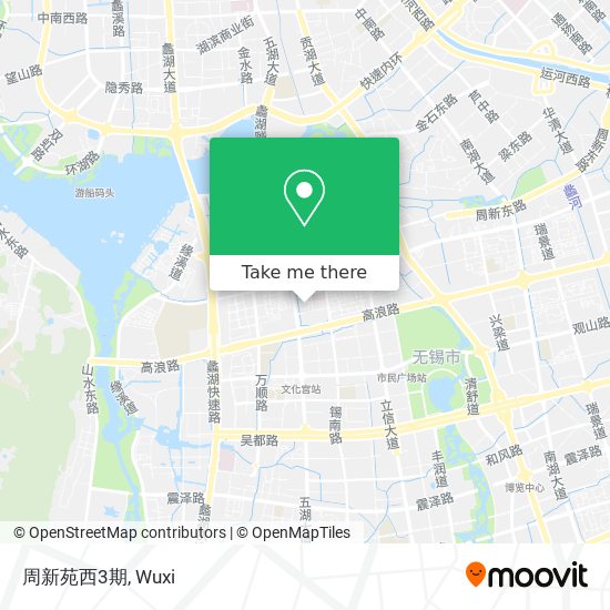 周新苑西3期 map