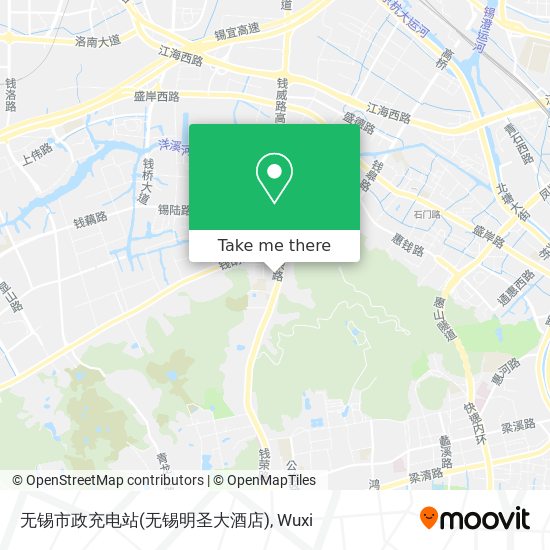 无锡市政充电站(无锡明圣大酒店) map