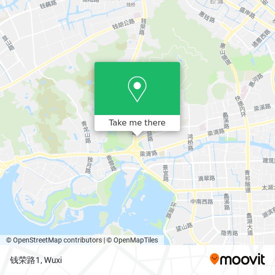 钱荣路1 map