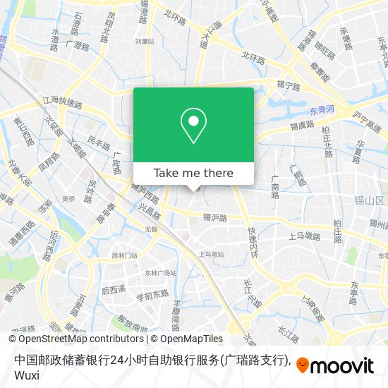 中国邮政储蓄银行24小时自助银行服务(广瑞路支行) map
