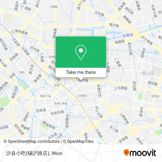 沙县小吃(锡沪路店) map