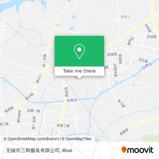 无锡市三和服装有限公司 map