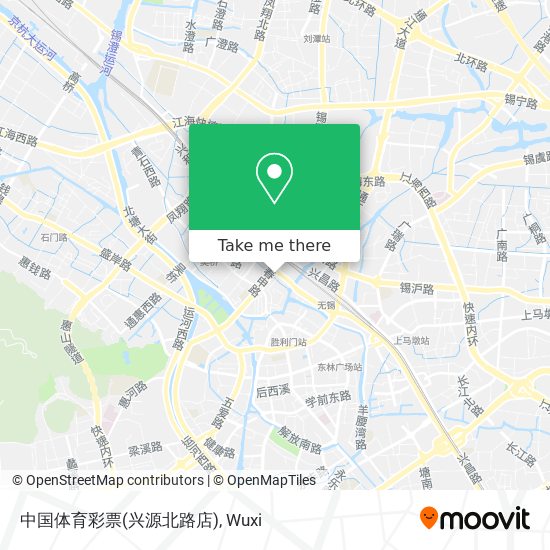 中国体育彩票(兴源北路店) map