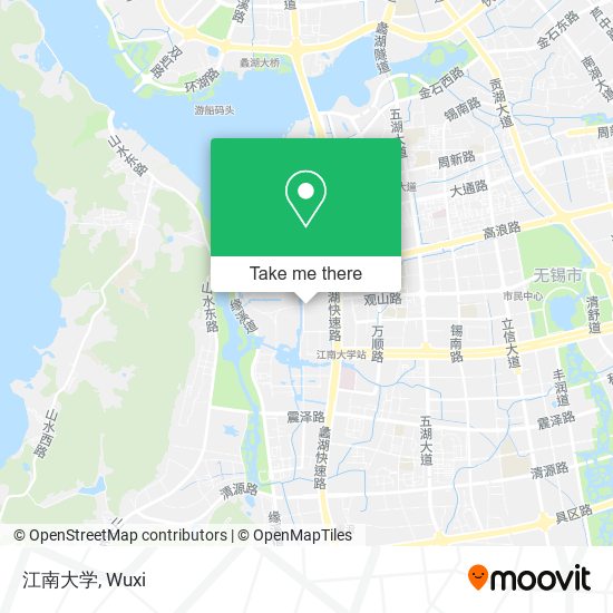 江南大学 map