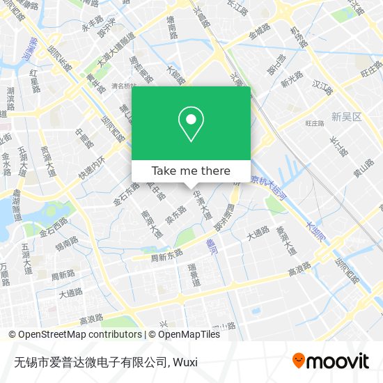 无锡市爱普达微电子有限公司 map