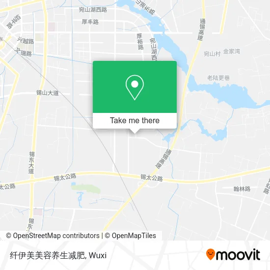 纤伊美美容养生减肥 map