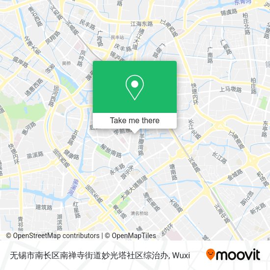 无锡市南长区南禅寺街道妙光塔社区综治办 map