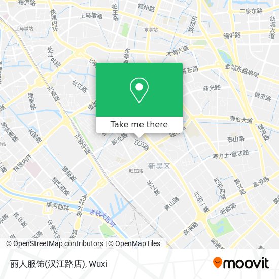 丽人服饰(汉江路店) map