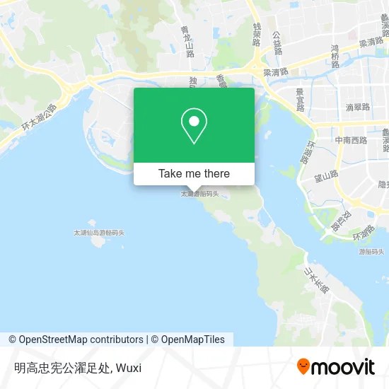 明高忠宪公濯足处 map