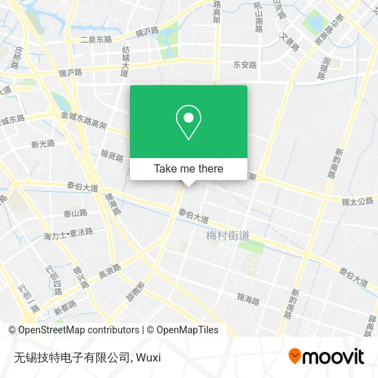 无锡技特电子有限公司 map