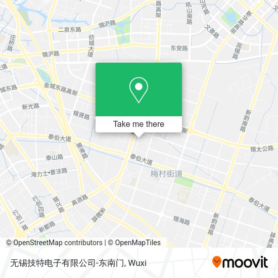 无锡技特电子有限公司-东南门 map