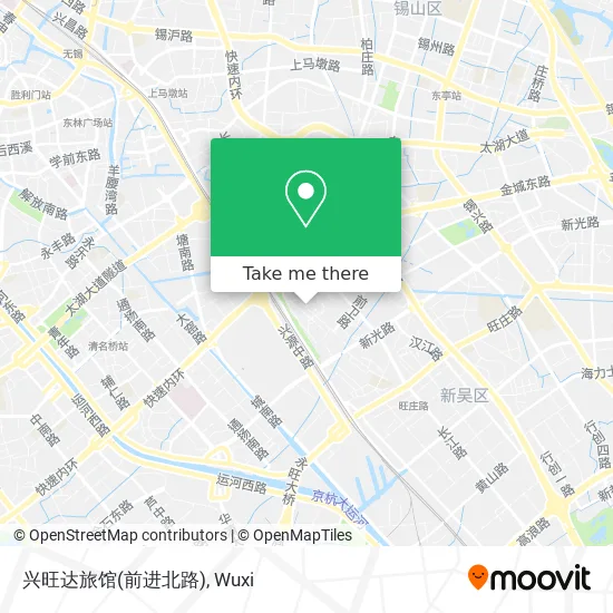 兴旺达旅馆(前进北路) map