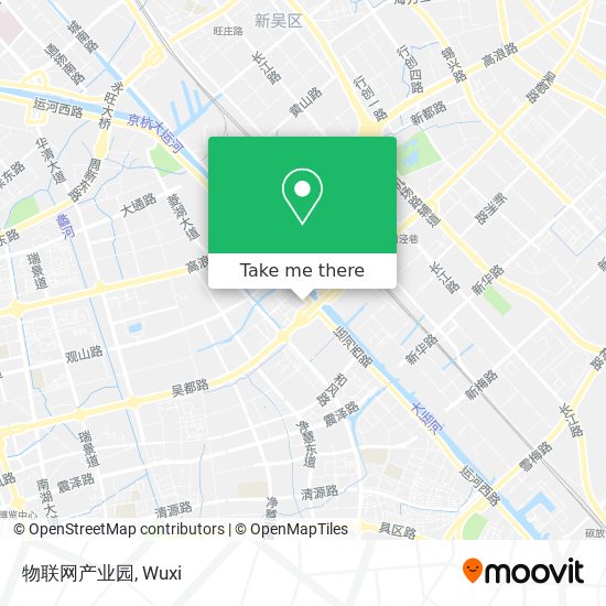 物联网产业园 map