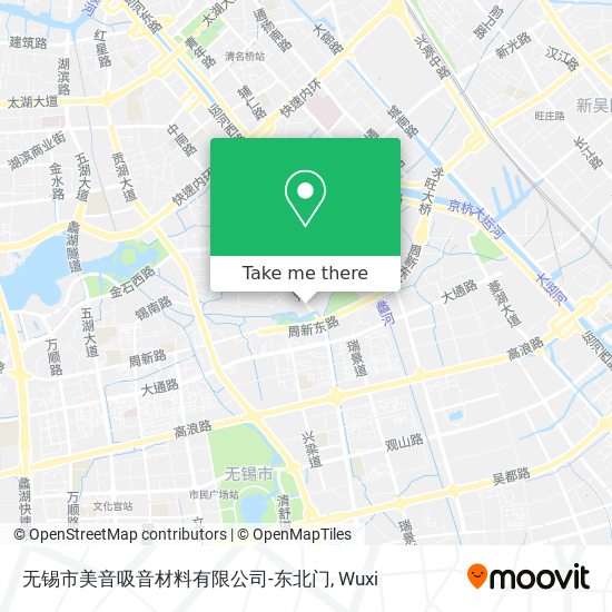 无锡市美音吸音材料有限公司-东北门 map