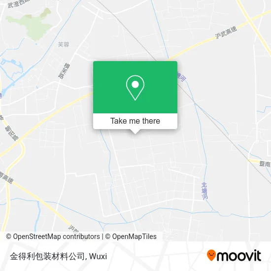 金得利包装材料公司 map