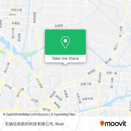 无锡伍依纺织科技有限公司 map