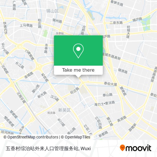 五香村综治站外来人口管理服务站 map