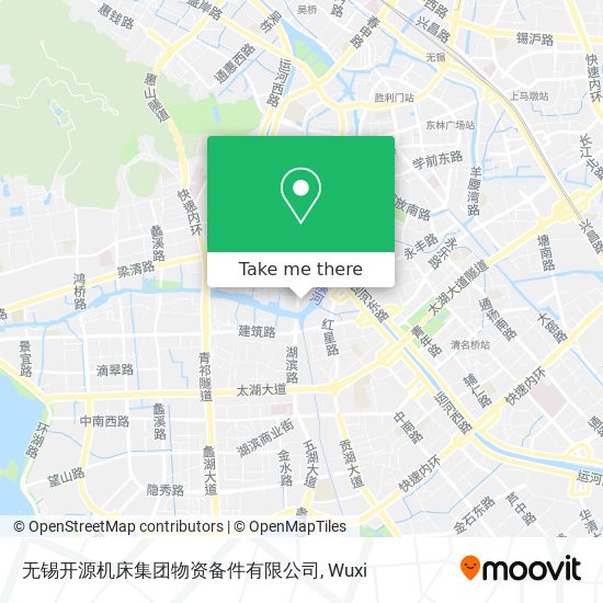 无锡开源机床集团物资备件有限公司 map