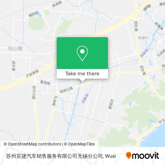 苏州宾捷汽车销售服务有限公司无锡分公司 map