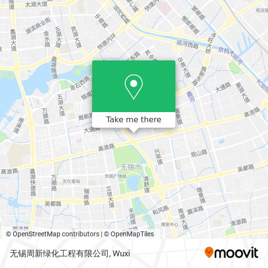 无锡周新绿化工程有限公司 map