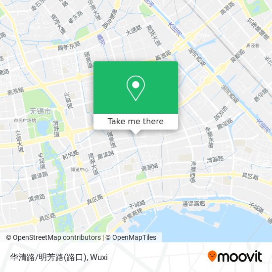 华清路/明芳路(路口) map