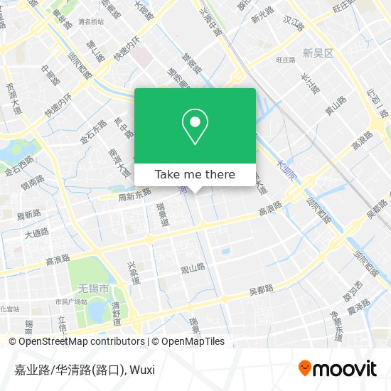 嘉业路/华清路(路口) map