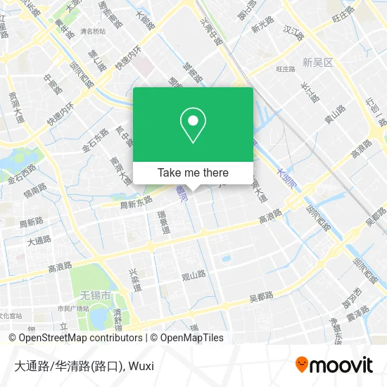 大通路/华清路(路口) map