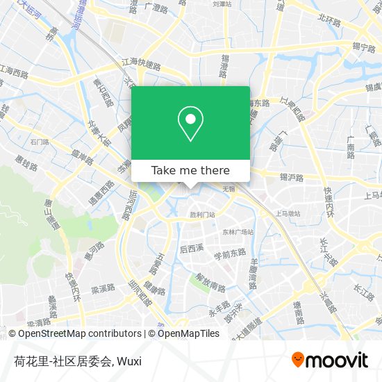 荷花里-社区居委会 map