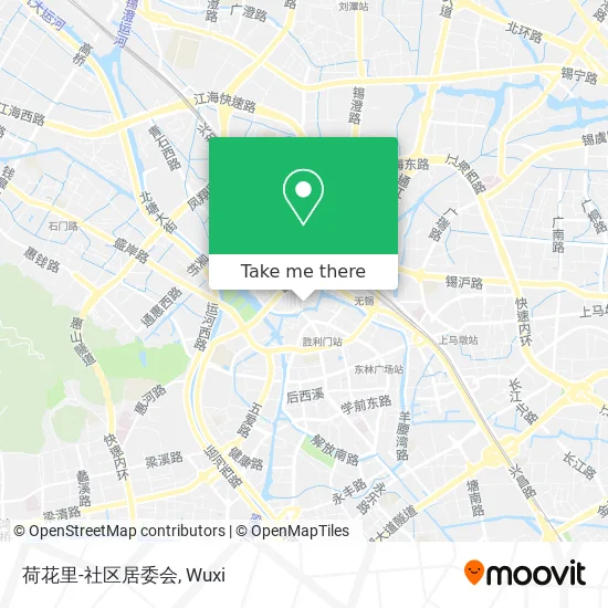 荷花里-社区居委会 map