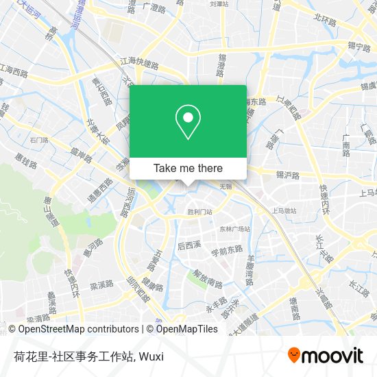 荷花里-社区事务工作站 map
