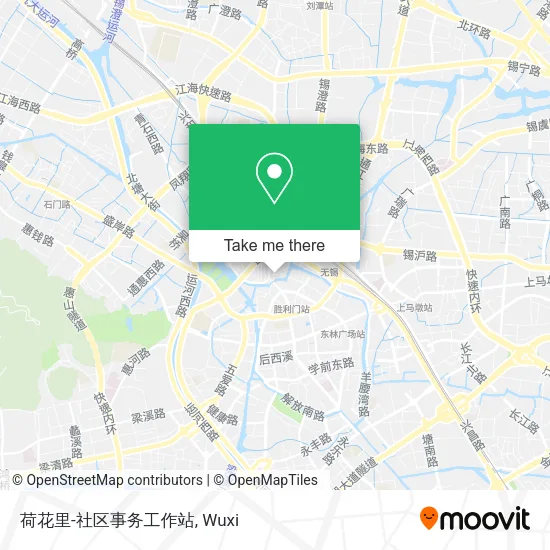 荷花里-社区事务工作站 map